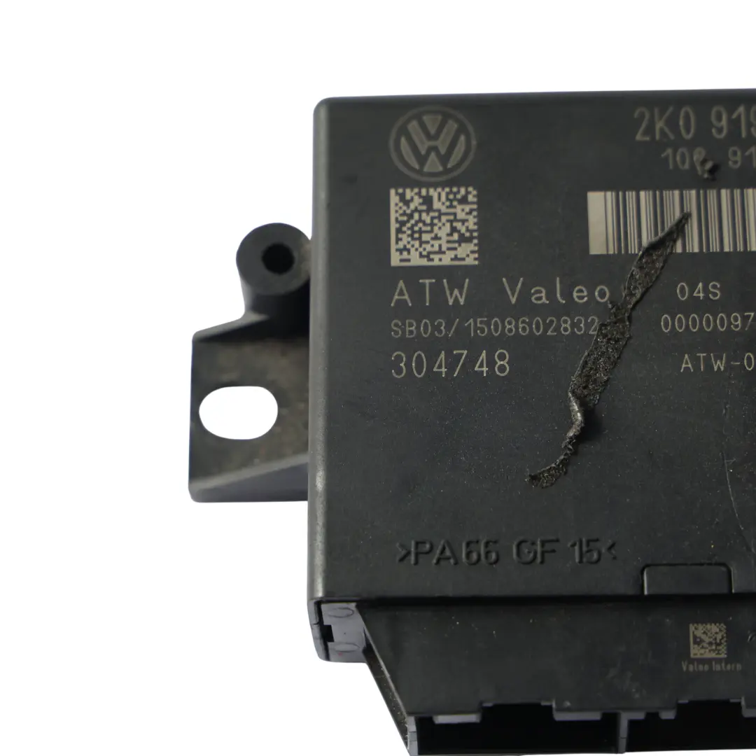 2K PDC Parking Distance Sensor Control Module Unit to VW Volkswagen Caddy with Part number 2K0919475 VW Volkswagen Caddy 2K PDC Parking Distance Sensor Control Module Unit - SKU 2K0919475 - Part number 2K0919475