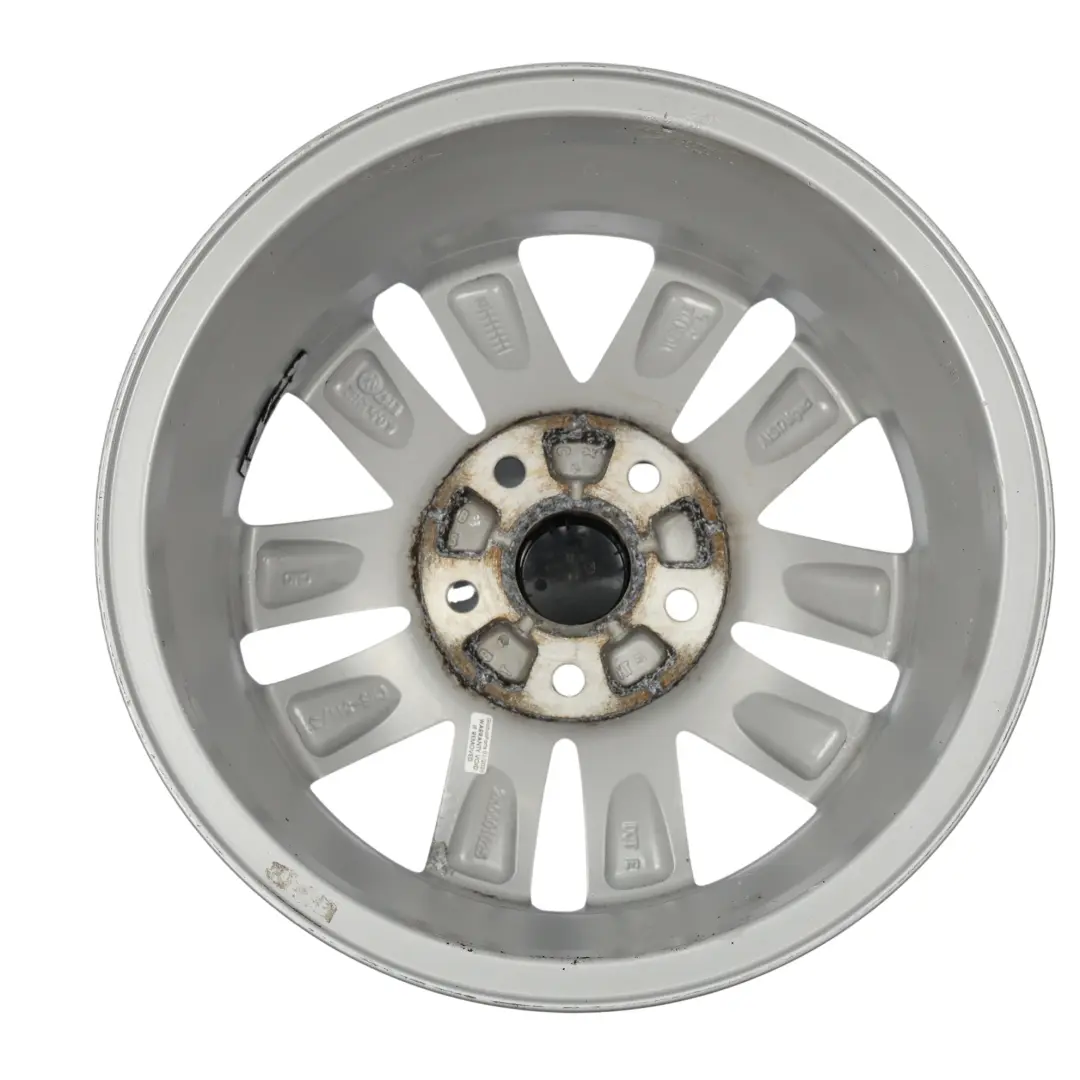 Volkswagen Caddy 2K Felga Aluminiowa Srebrna 15" 6J ET:47 - SKU 2K5601025-2 - Numer Części 2K5601025