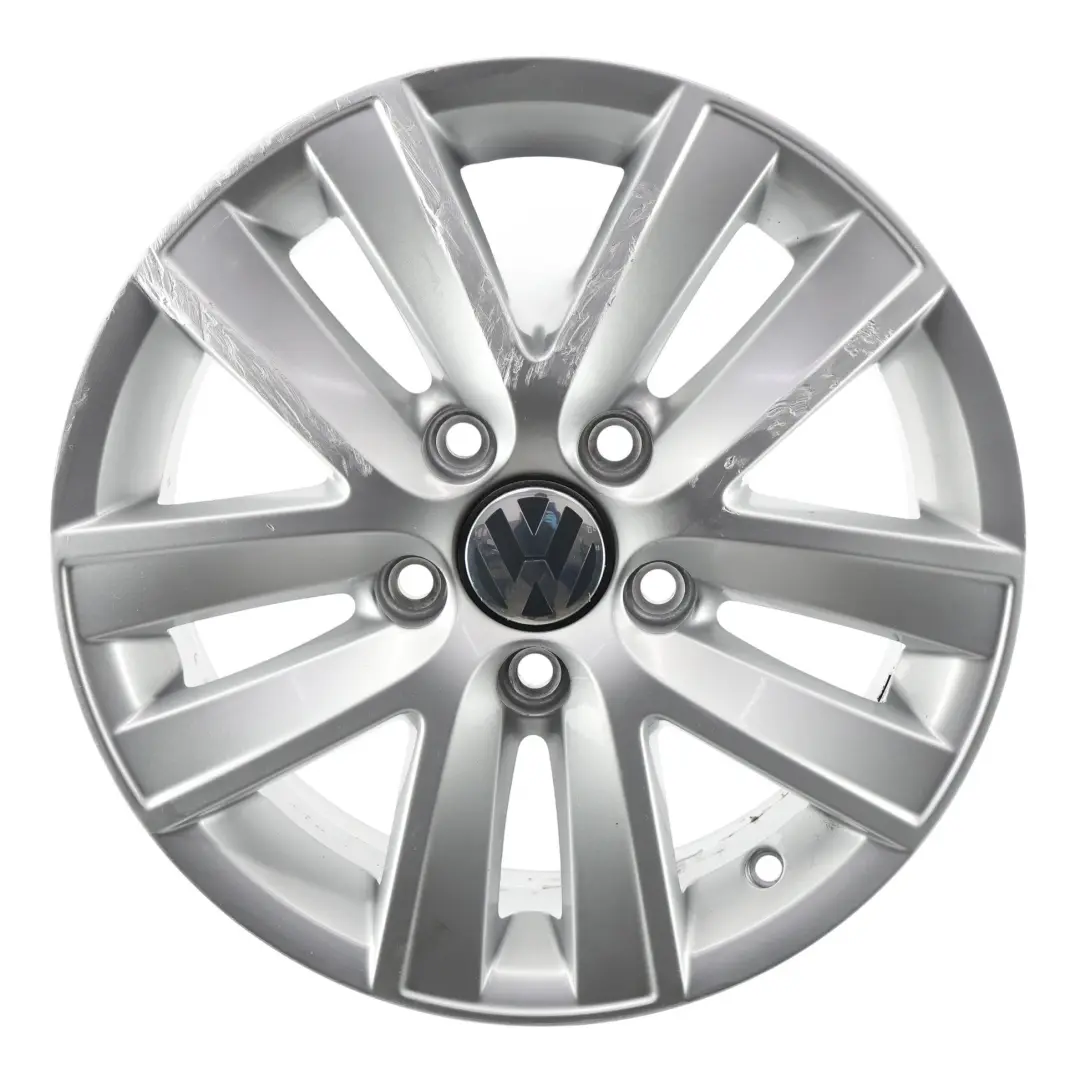 2K Silver Wheel Alloy Rim 15" 6J ET:47 to Volkswagen Caddy with Part number 2K5601025 Volkswagen Caddy 2K Silver Wheel Alloy Rim 15" 6J ET:47 - SKU 2K5601025-3 - Part number 2K5601025