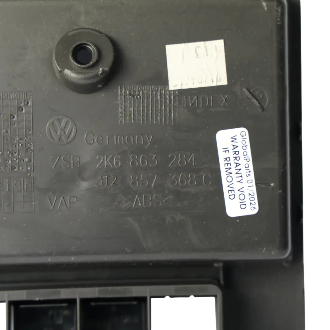 2K Mk3 Vassoio Portaoggetti Console per VW Volkswagen Touran Caddy con numero di parte 2K6863284 VW Volkswagen Touran Caddy 2K Mk3 Vassoio Portaoggetti Console - SKU 2K6863284 - Numero di parte 2K6863284