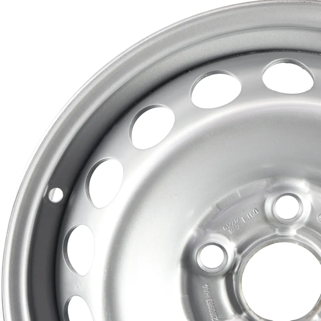 Volkswagen Crafter SY Silber Stahlfelge 16" 6.5J ET:60 - SKU 2N0601027L-1 - Teilenummer 2N0601027L