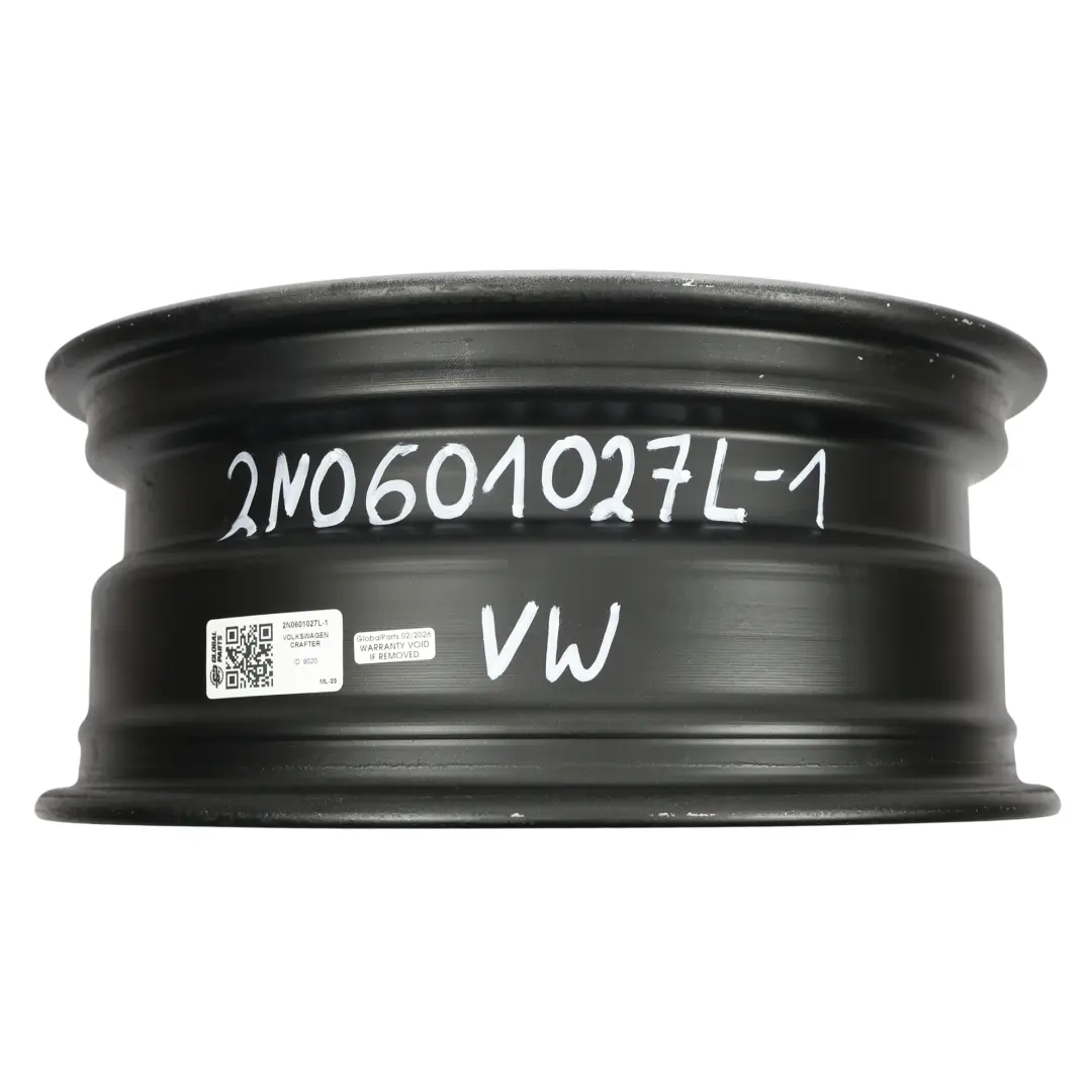 Steel Wheel Rim 16" 6.5J ET:60 to Volkswagen Crafter SY Silver with Part number 2N0601027L Volkswagen Crafter SY Silver Steel Wheel Rim 16" 6.5J ET:60 - SKU 2N0601027L-1 - Part number 2N0601027L