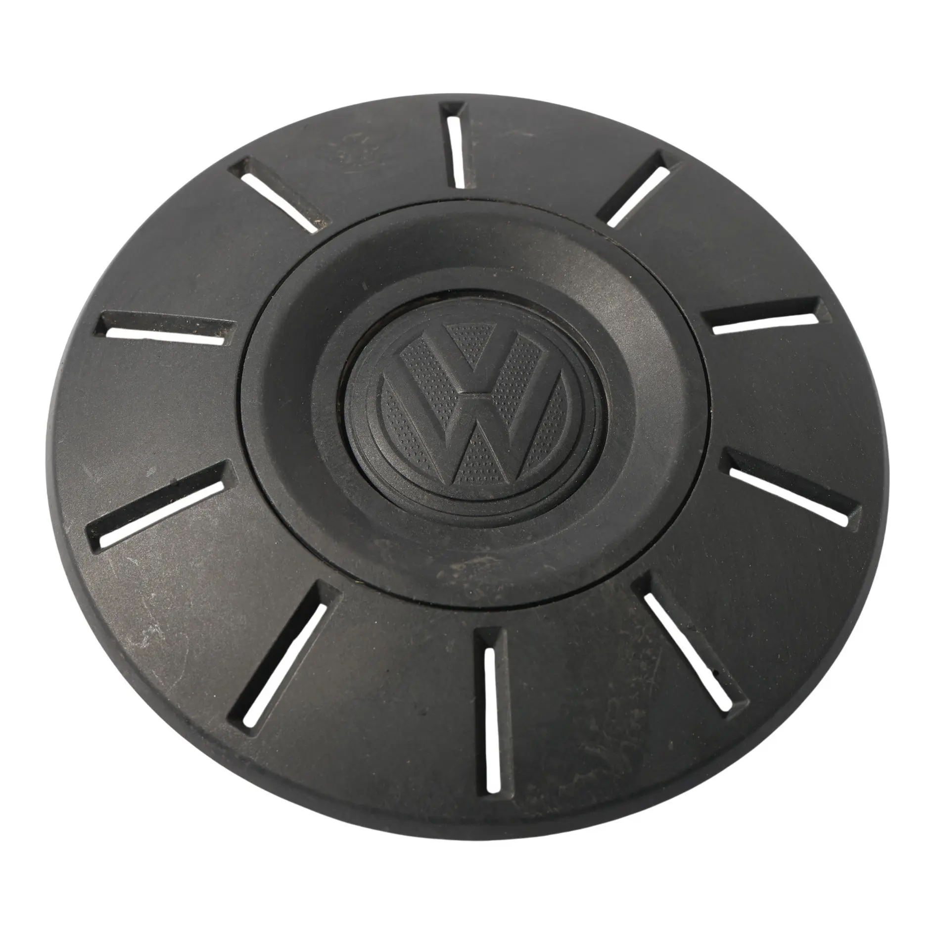 Volkswagen Crafter Mk2 SY Centro Ruota Trim Hub Cap Trim Nero 16" 2N0601151B