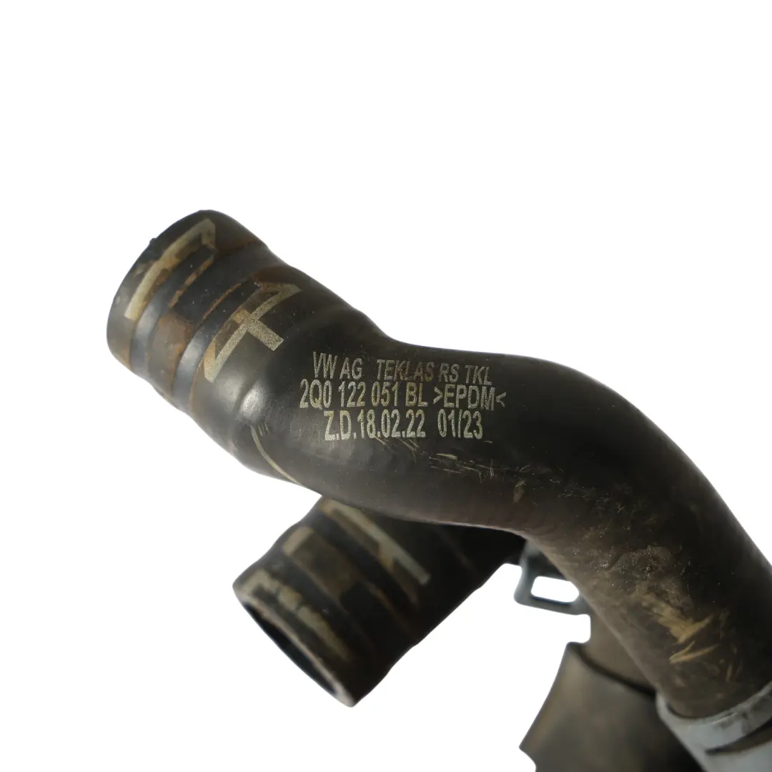 Seat Arona KJ7 Volkswagen Polo Mk6 Coolant Cooling Hose Pipe Line - SKU 2Q0122051BL - Part number 2Q0122051BL