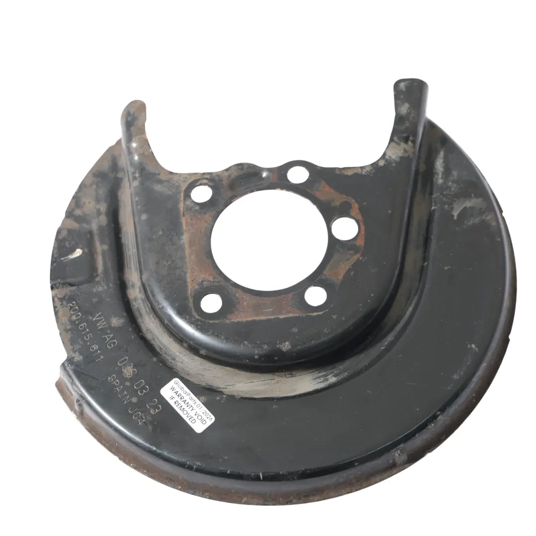 Brake Disc Cover Plate Splash Guard Shield Rear Left N/S to Seat Arona with Part number 2Q0615611 Seat Arona Brake Disc Cover Plate Splash Guard Shield Rear Left N/S - SKU 2Q0615611 - Part number 2Q0615611