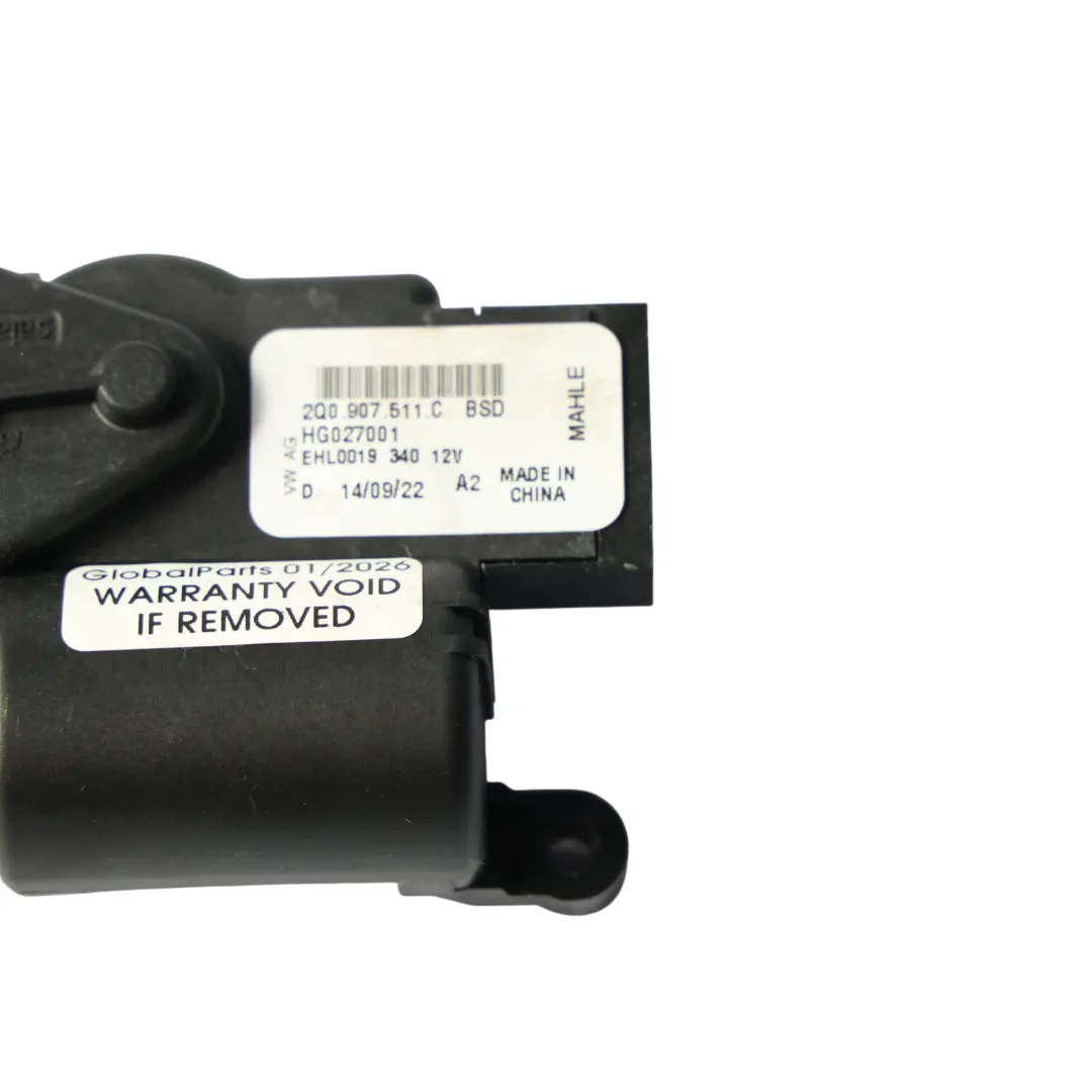 Mk1 Audi A1 Mk2 Heater Vent Flap Motor Actuator to Seat Arona FR KJ7 with Part number 2Q0907511C Seat Arona FR KJ7 Mk1 Audi A1 Mk2 Heater Vent Flap Motor Actuator - SKU 2Q0907511C - Part number 2Q0907511C