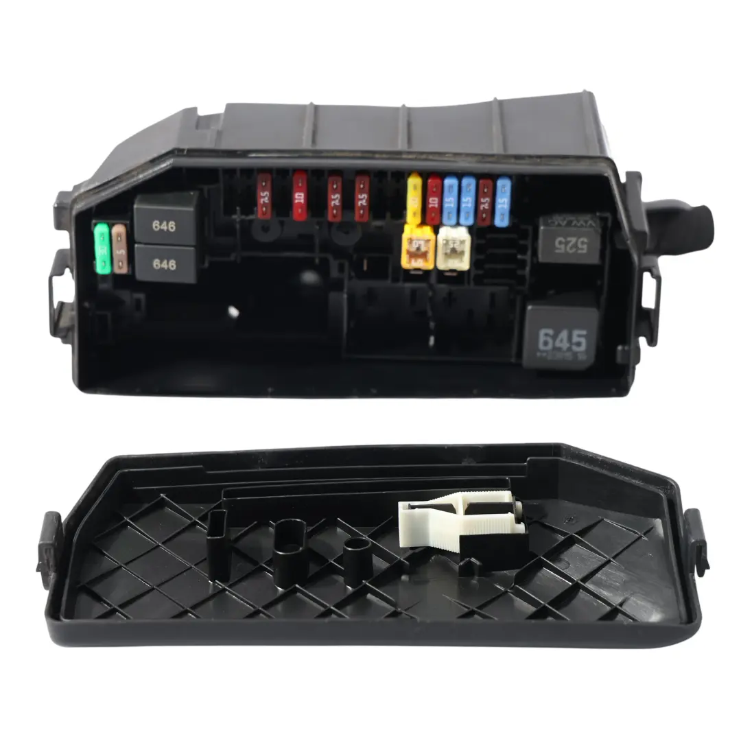 Caja Fusibles Compartimento Motor para Seat Arona Ibiza VW Polo con número de pieza 2Q0927165A Seat Arona Ibiza VW Polo Caja Fusibles Compartimento Motor - SKU 2Q0927165A - Número de pieza 2Q0927165A