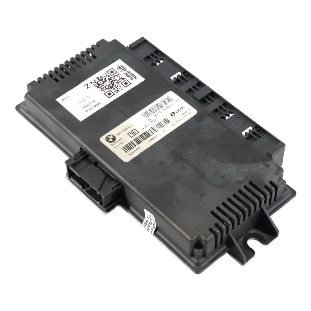 Módulo De Luz De Pie Unidad De Control ECU PL3 FRM II High EKS para Mini R55 con número de pieza 3455701 Mini R55 Módulo De Luz De Pie Unidad De Control ECU PL3 FRM II High EKS - SKU 3455701-2 - Número de pieza 3455701