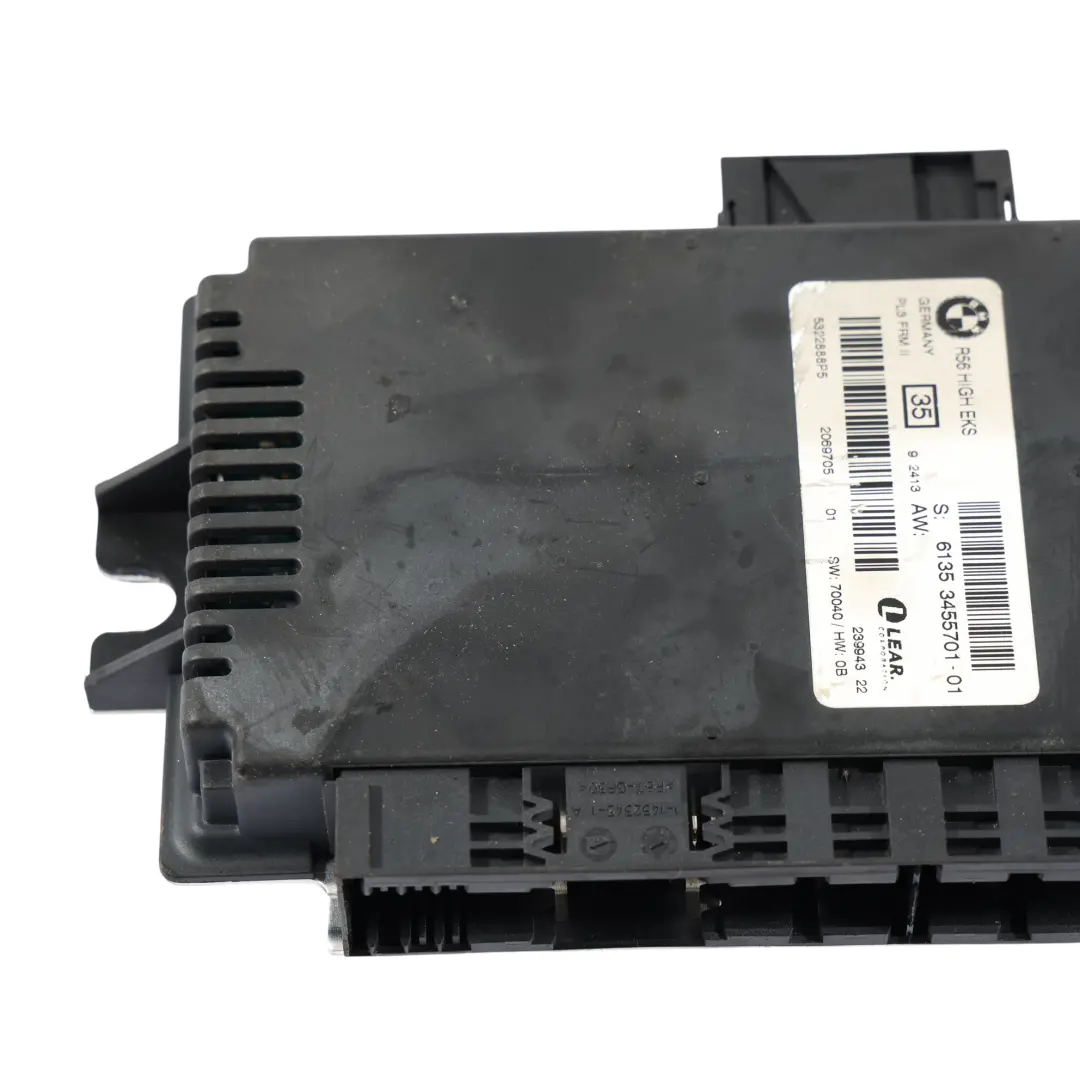 Mini R55 Modulo Luci Vano Piedi Unità Controllo ECU PL3 FRM II High EKS - SKU 3455701-2 - Numero di parte 3455701