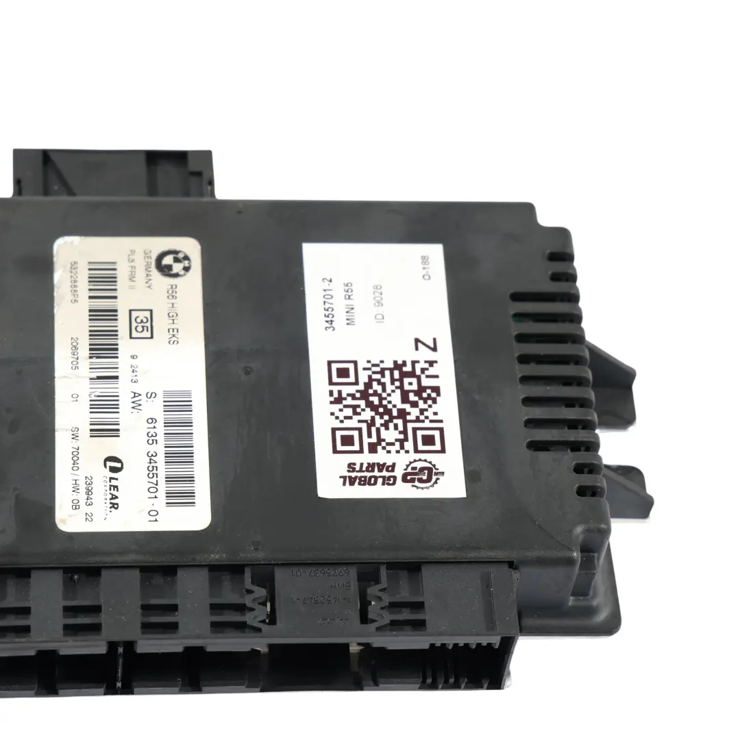 Mini R55 Fußraum Leuchte Modul Steuergerät ECU PL3 FRM II Hoch EKS - SKU 3455701-2 - Teilenummer 3455701