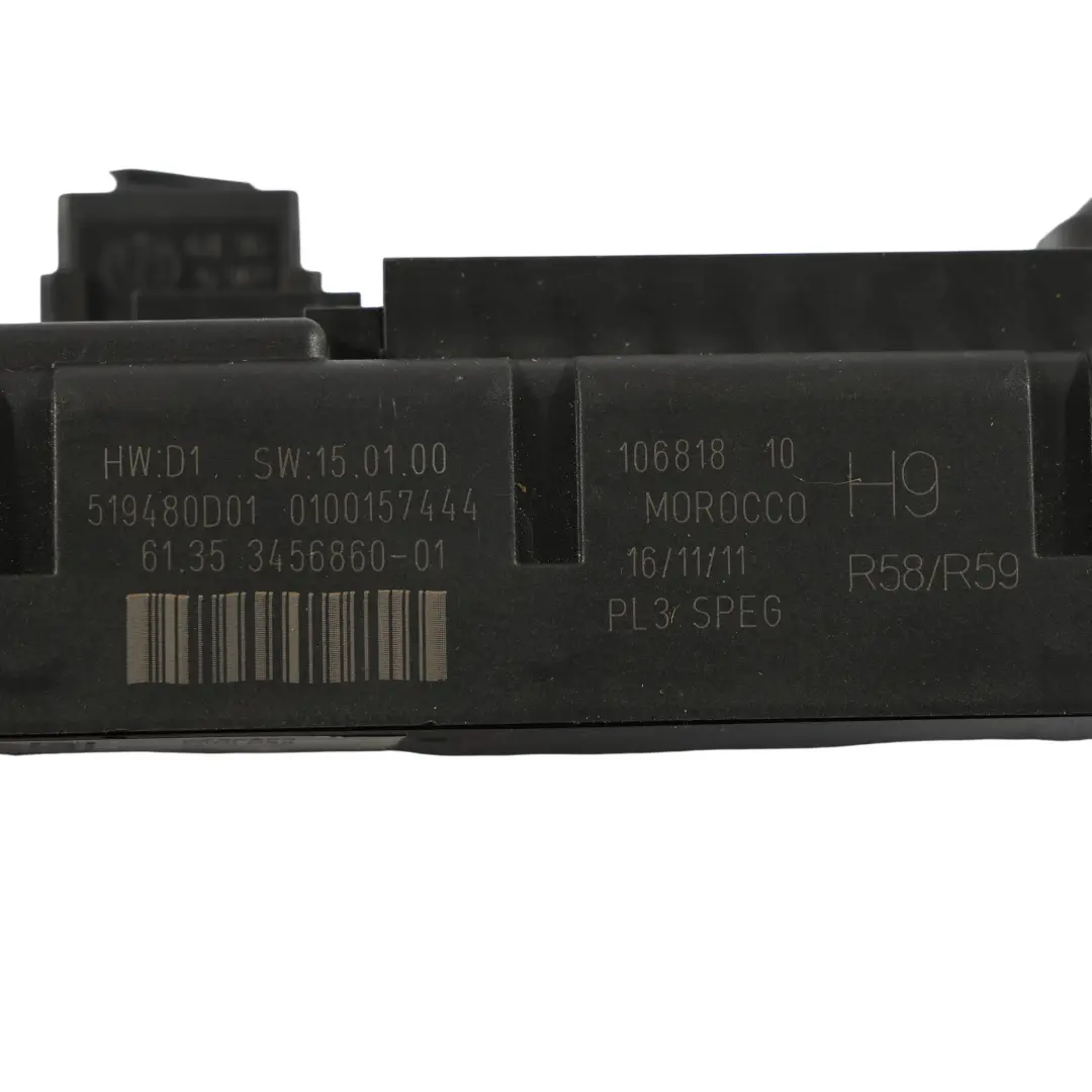 Fuse Box Fusebox Relay Unit Module Control Unit to Mini Cooper R58 R59 with Part number 3456860 Mini Cooper R58 R59 Fuse Box Fusebox Relay Unit Module Control Unit - SKU 3456860 - Part number 3456860