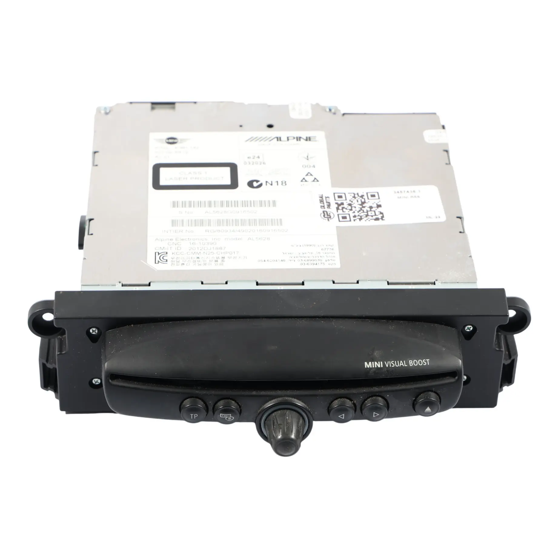 Mini R56 LCI R60 Radio CD Spieler Visual Boost Champ 2 DAB Hauptgerät 3457438