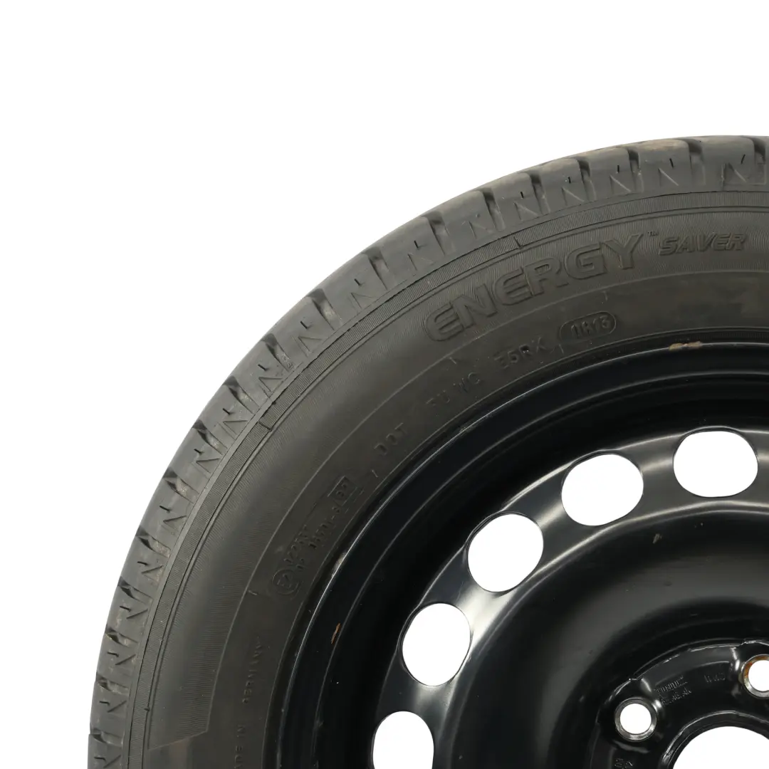 Spare Wheel Steel R16 Michelin Tyre 205/55 to Seat Exeo VW Passat with Part number 3C0601027AF Seat Exeo VW Passat Spare Wheel Steel R16 Michelin Tyre 205/55 - SKU 3C0601027AF - Part number 3C0601027AF