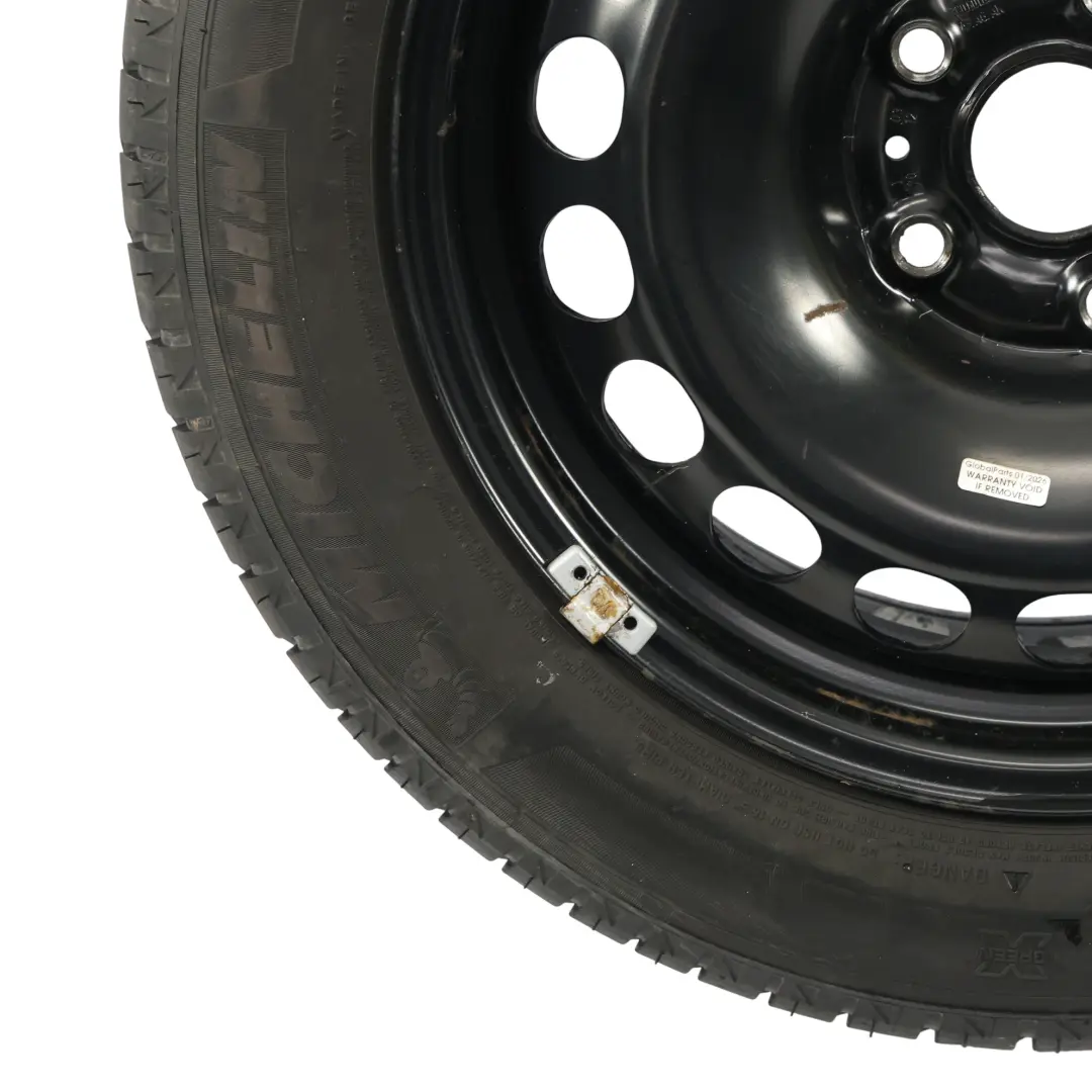 Seat Exeo VW Passat Roue De Secours Acier R16 Michelin Pneu 205/55 - SKU 3C0601027AF - Numéro de pièce 3C0601027AF