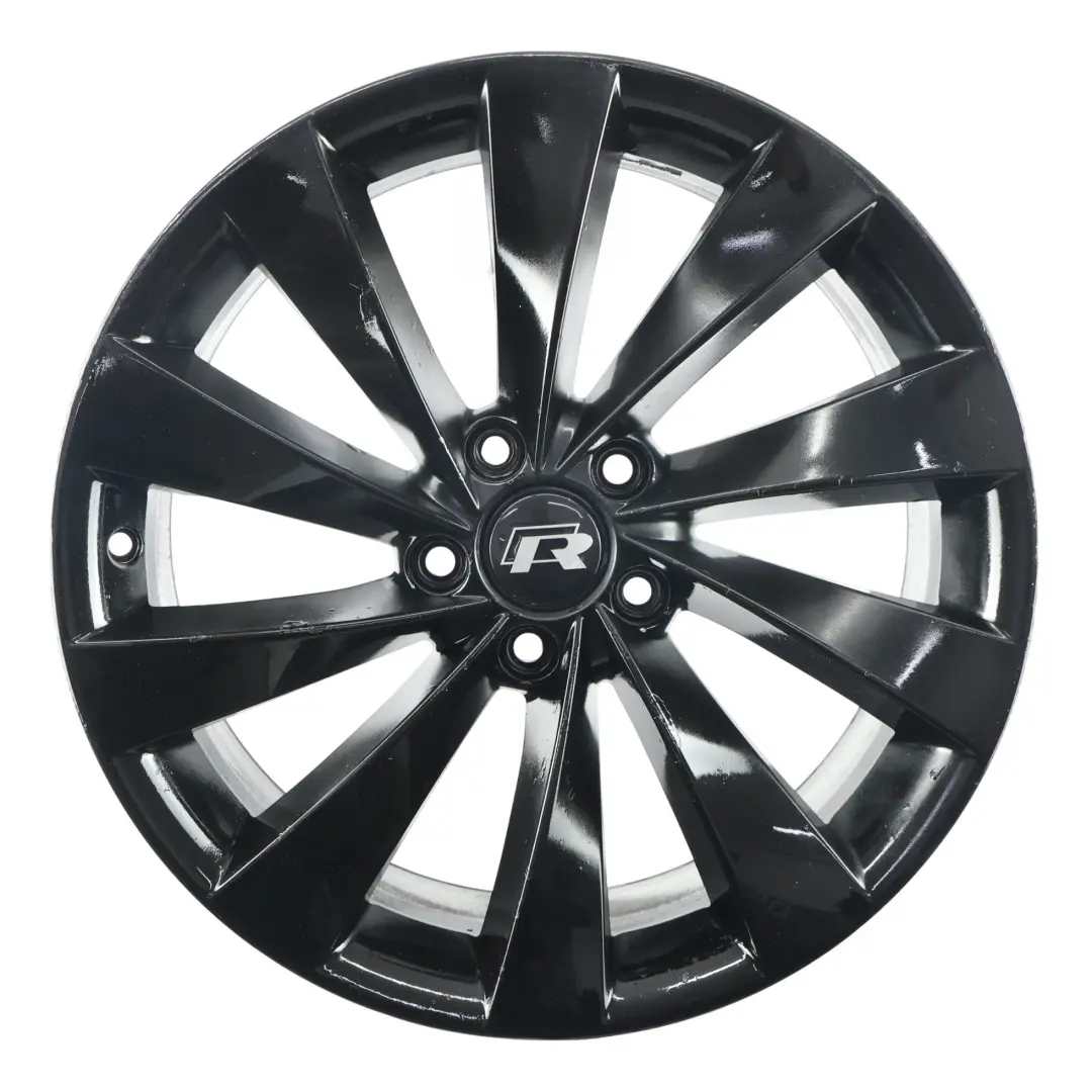 Mk3 Cerchio In Lega Nero 18" 8J ET:41 per Volkswagen Scirocco con numero di parte 3C8601025D Volkswagen Scirocco Mk3 Cerchio In Lega Nero 18" 8J ET:41 - SKU 3C8601025D-1 - Numero di parte 3C8601025D
