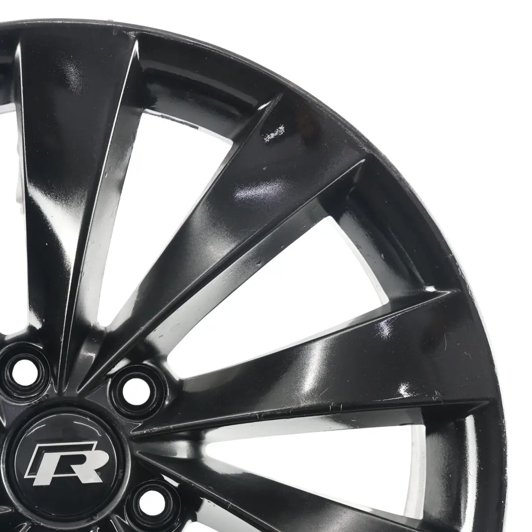 Mk3 Llanta De Aleación Negra 18" 8J ET:41 para Volkswagen Scirocco con número de pieza 3C8601025D Volkswagen Scirocco Mk3 Llanta De Aleación Negra 18" 8J ET:41 - SKU 3C8601025D-1 - Número de pieza 3C8601025D