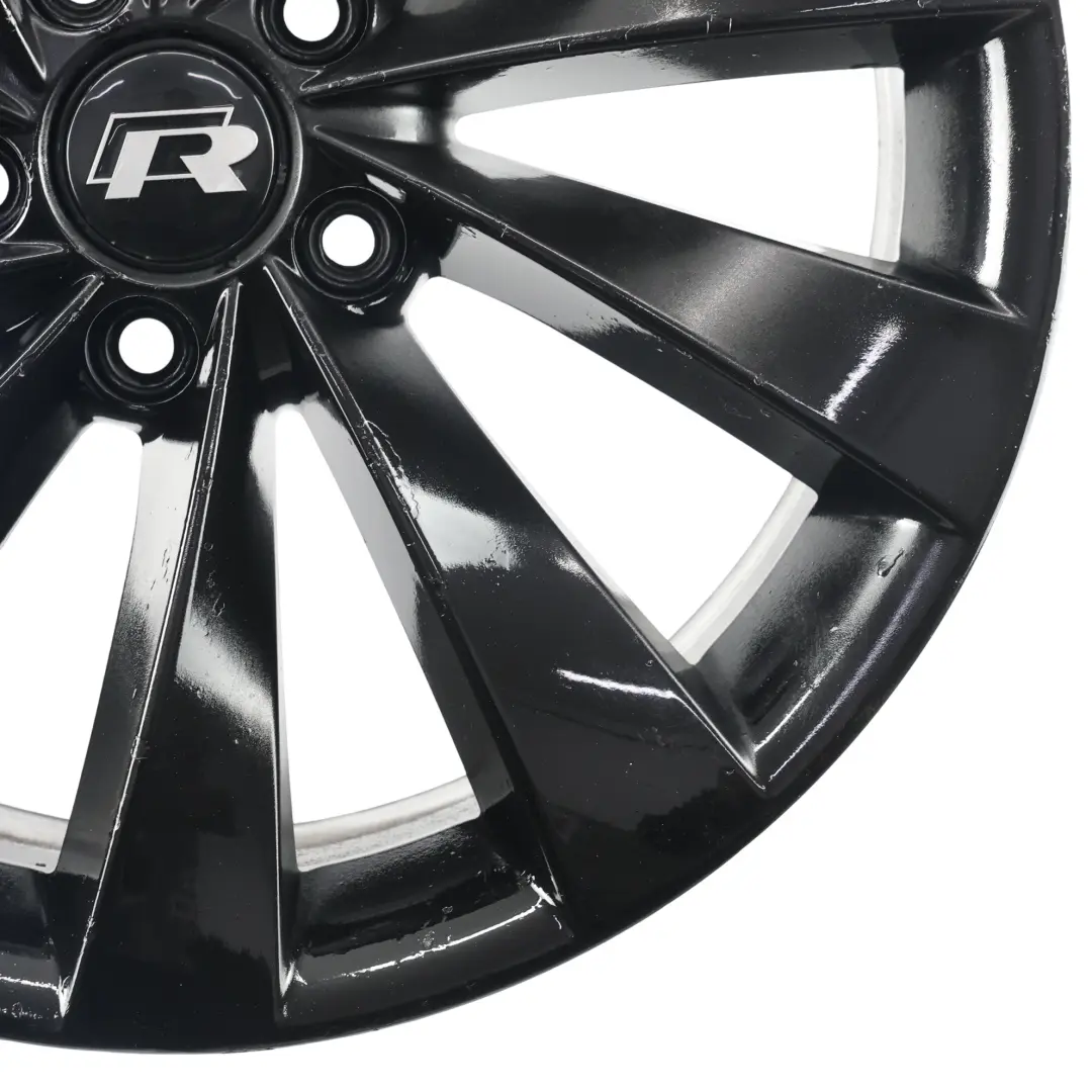 Volkswagen Scirocco Mk3 Schwarz Alufelge 18" 8J ET:41 - SKU 3C8601025D-1 - Teilenummer 3C8601025D