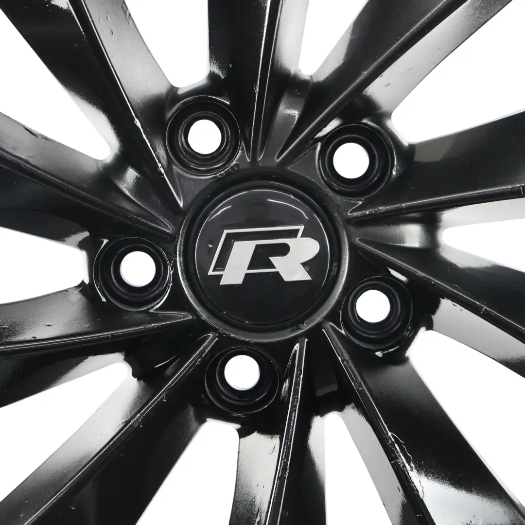 Volkswagen Scirocco Mk3 Black Wheel Alloy Rim 18" 8J ET:41 - SKU 3C8601025D-1 - Part number 3C8601025D