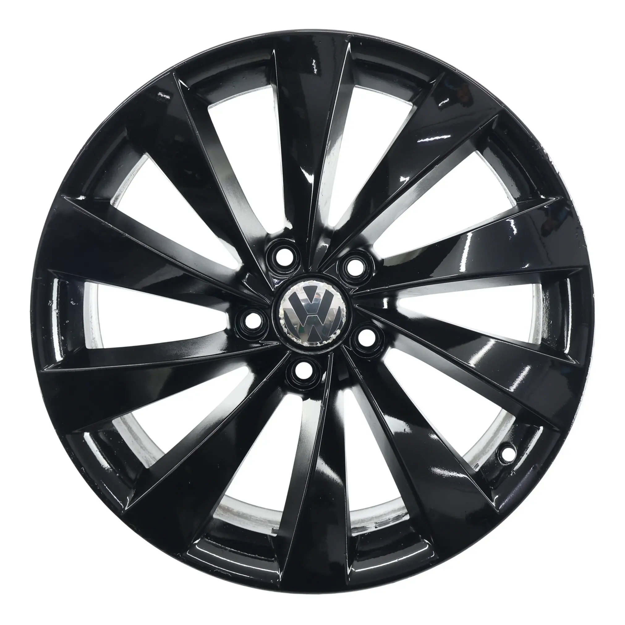 Volkswagen Scirocco Mk3 Llanta De Aleación Negra 18" 8J ET:41 3C8601025D