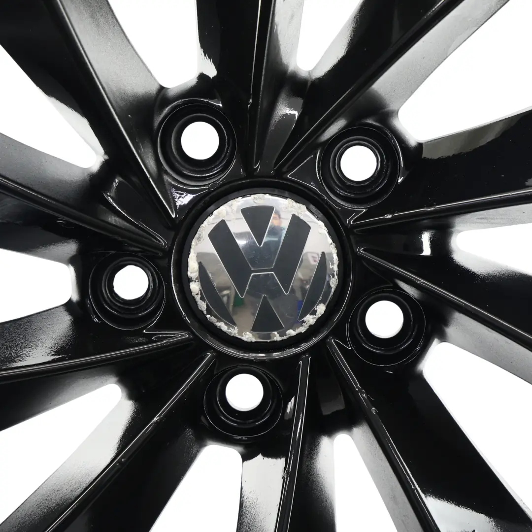 Volkswagen Scirocco Mk3 Schwarz Alufelge 18" 8J ET:41 - SKU 3C8601025D-2 - Teilenummer 3C8601025D