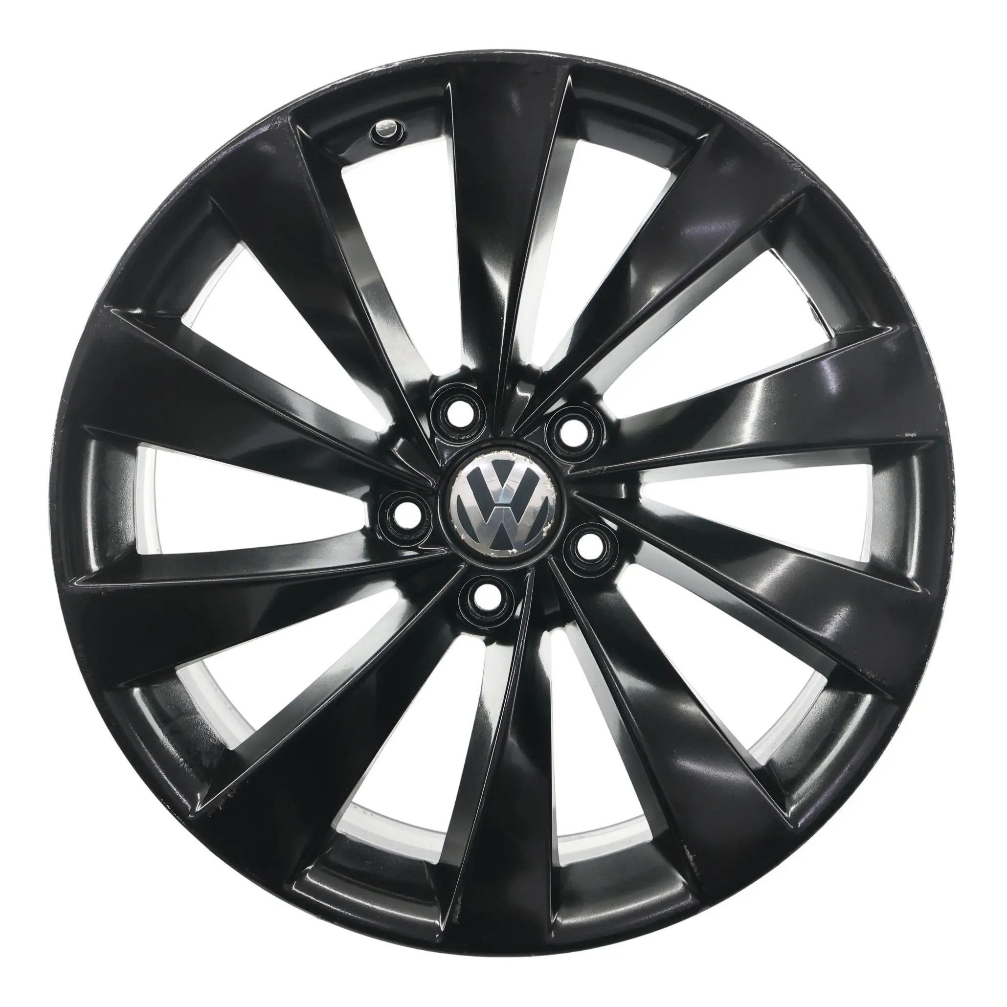 Volkswagen Scirocco Mk3 Cerchio Lega Nero 18" 8J ET:41 3C8601025D