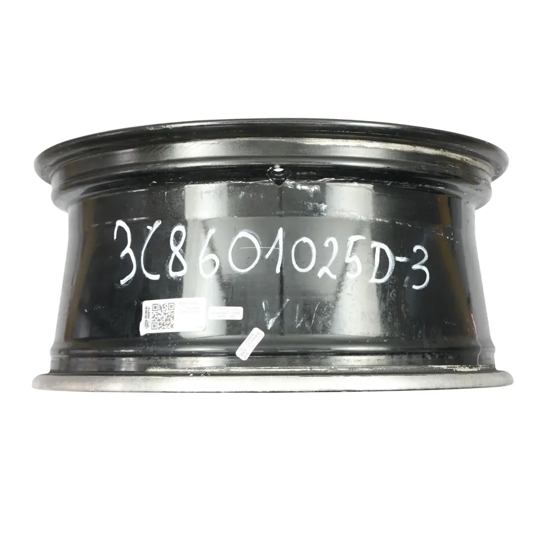 Volkswagen Scirocco Mk3 Black Wheel Alloy Rim 18" 8J ET:41 - SKU 3C8601025D-3 - Part number 3C8601025D