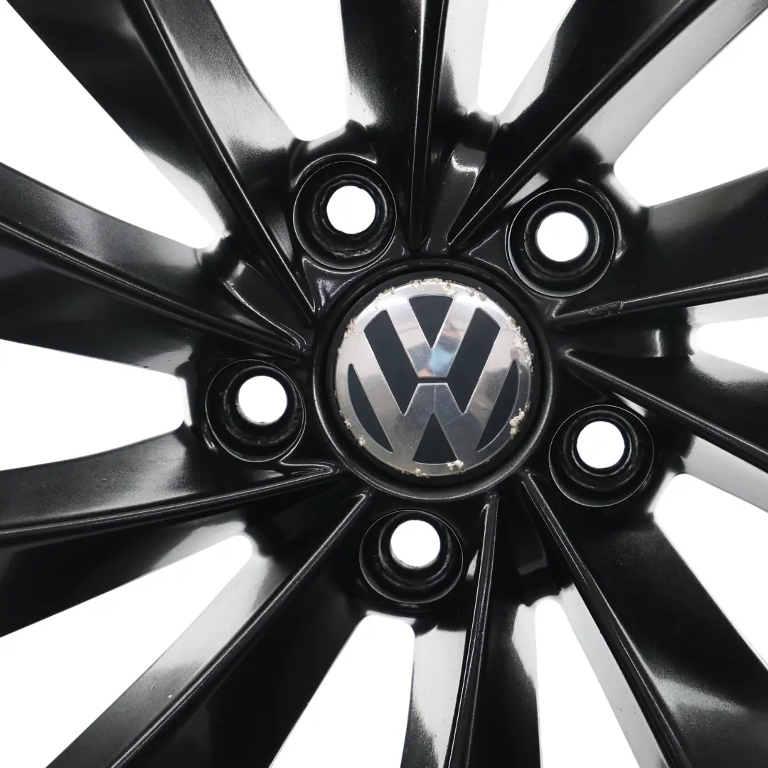 Mk3 Black Wheel Alloy Rim 18" 8J ET:41 to Volkswagen Scirocco with Part number 3C8601025D Volkswagen Scirocco Mk3 Black Wheel Alloy Rim 18" 8J ET:41 - SKU 3C8601025D-3 - Part number 3C8601025D