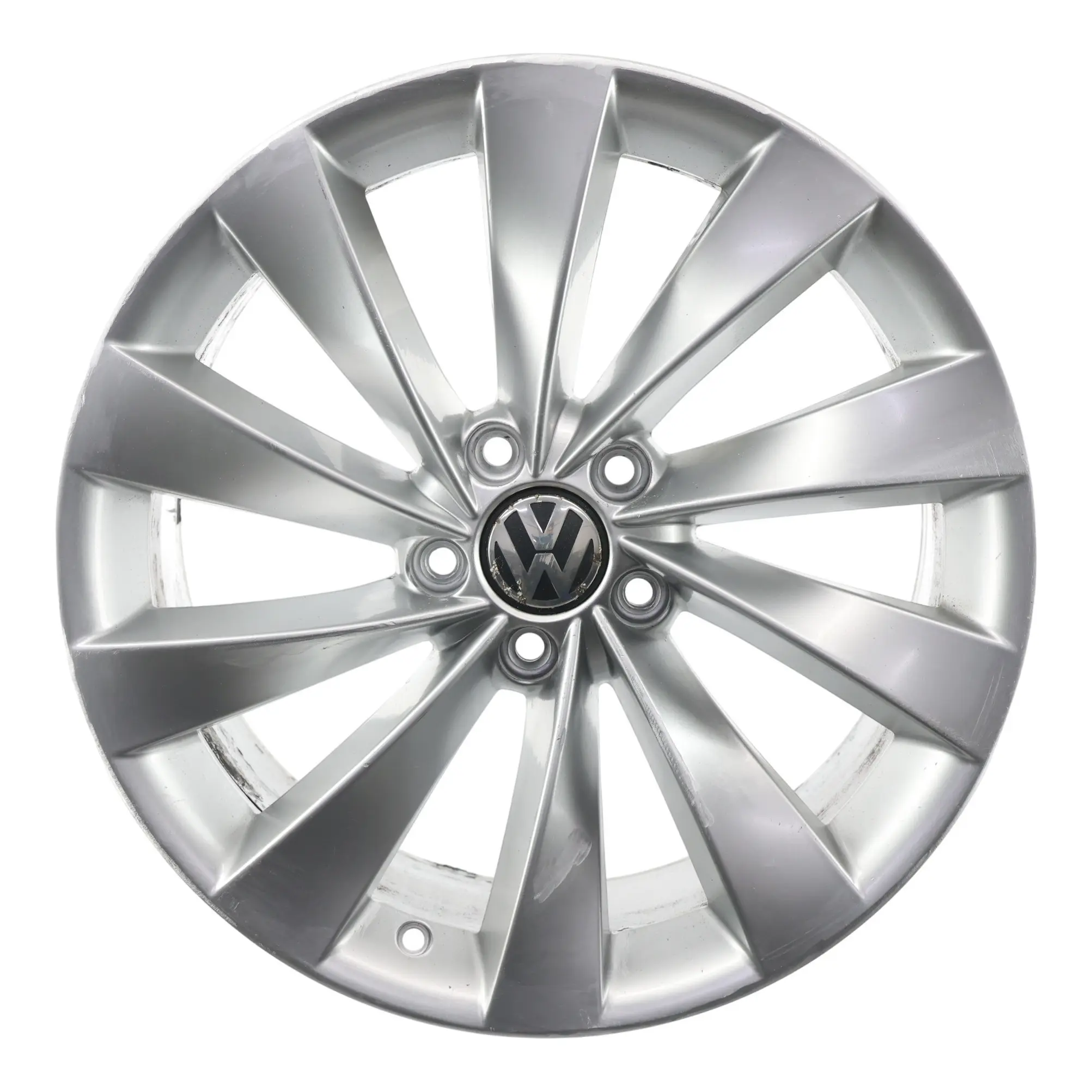 Volkswagen Scirocco Mk3 Felga Aluminiowa Srebrna 18" 8J ET:41 3C8601025D