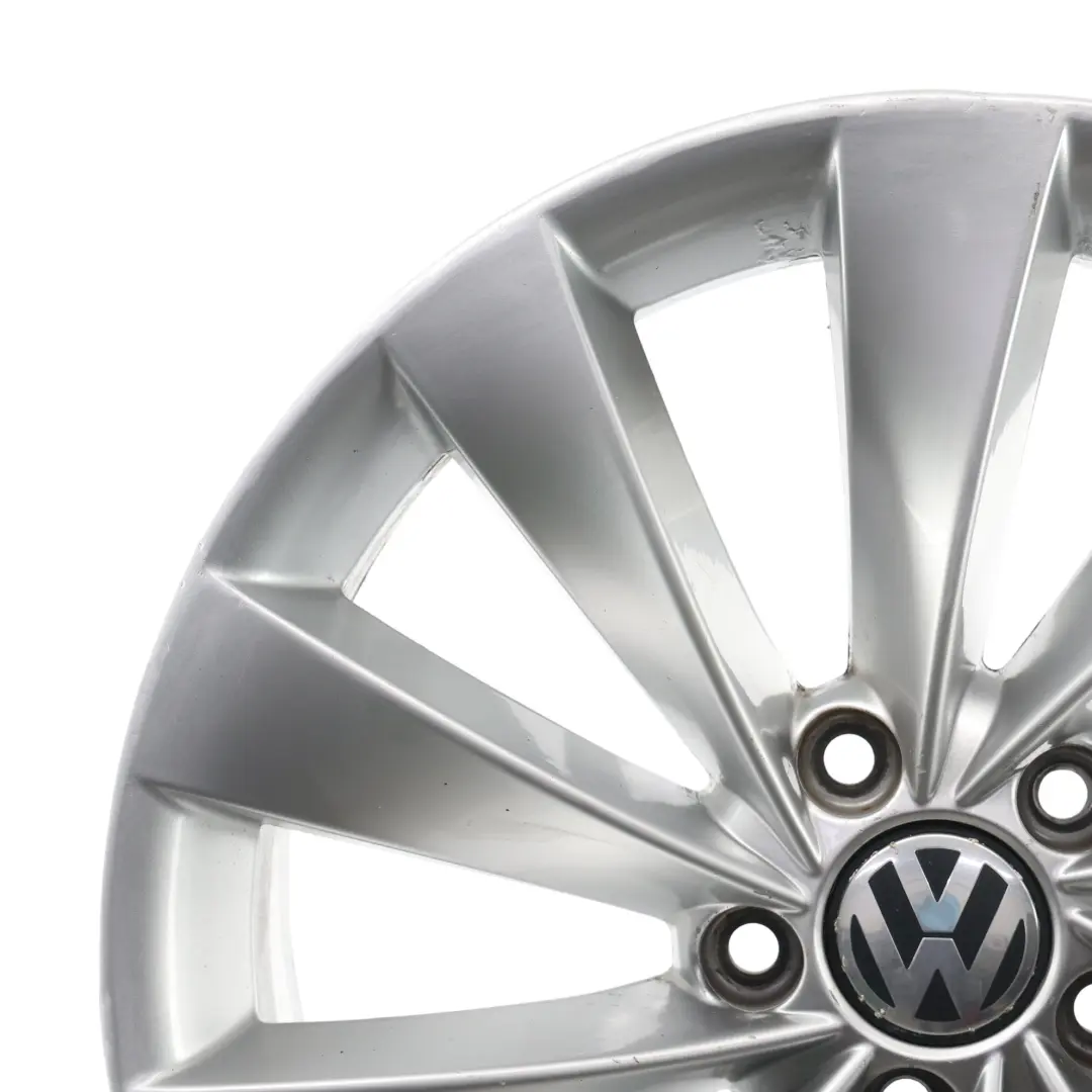 Mk3 Silver Wheel Alloy Rim 18" 8J ET:41 to Volkswagen Scirocco with Part number 3C8601025D Volkswagen Scirocco Mk3 Silver Wheel Alloy Rim 18" 8J ET:41 - SKU 3C8601025D-6 - Part number 3C8601025D