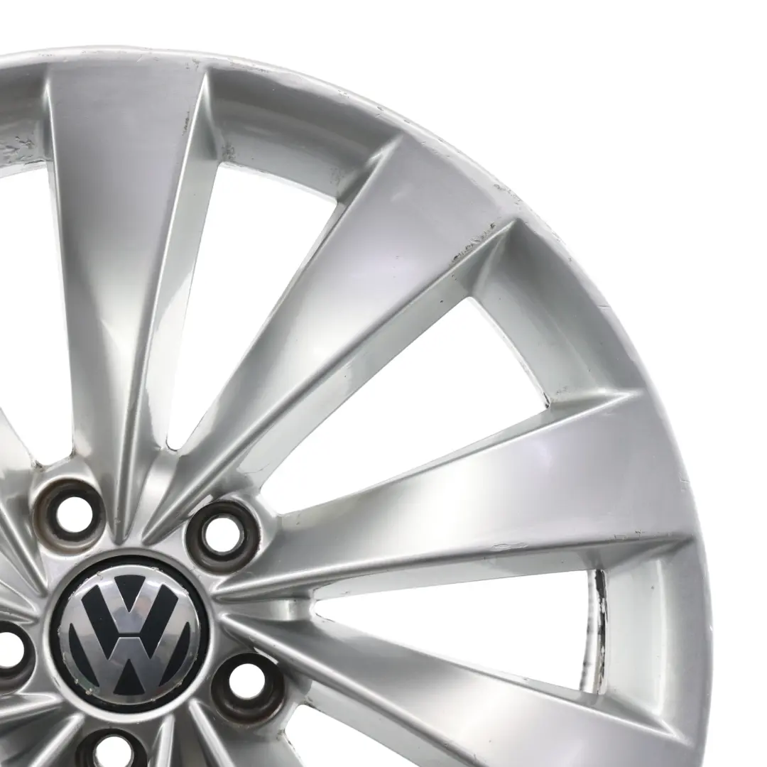 Mk3 Silver Wheel Alloy Rim 18" 8J ET:41 to Volkswagen Scirocco with Part number 3C8601025D Volkswagen Scirocco Mk3 Silver Wheel Alloy Rim 18" 8J ET:41 - SKU 3C8601025D-6 - Part number 3C8601025D