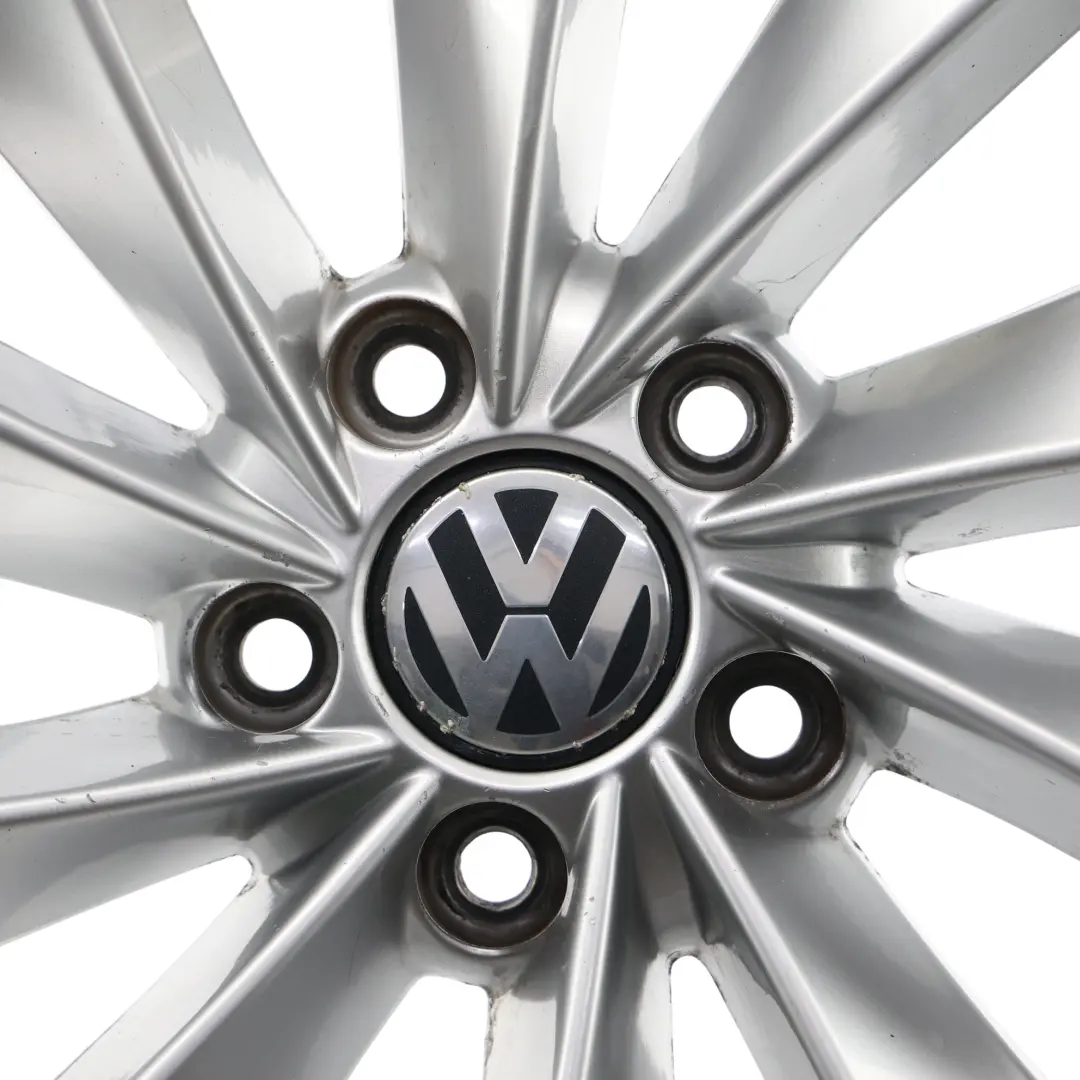 Volkswagen Scirocco Mk3 Silver Wheel Alloy Rim 18" 8J ET:41 - SKU 3C8601025D-6 - Part number 3C8601025D