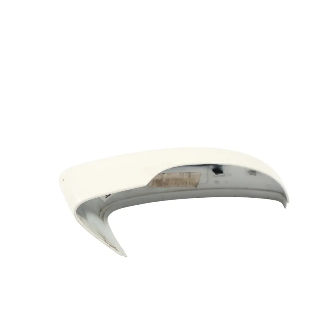 VW Volkswagen Scirocco Mk3 Osłona Lusterka Bocznego Lewa Candy White - B9A - SKU 3C8857537-CAN - Numer Części 3C8857537