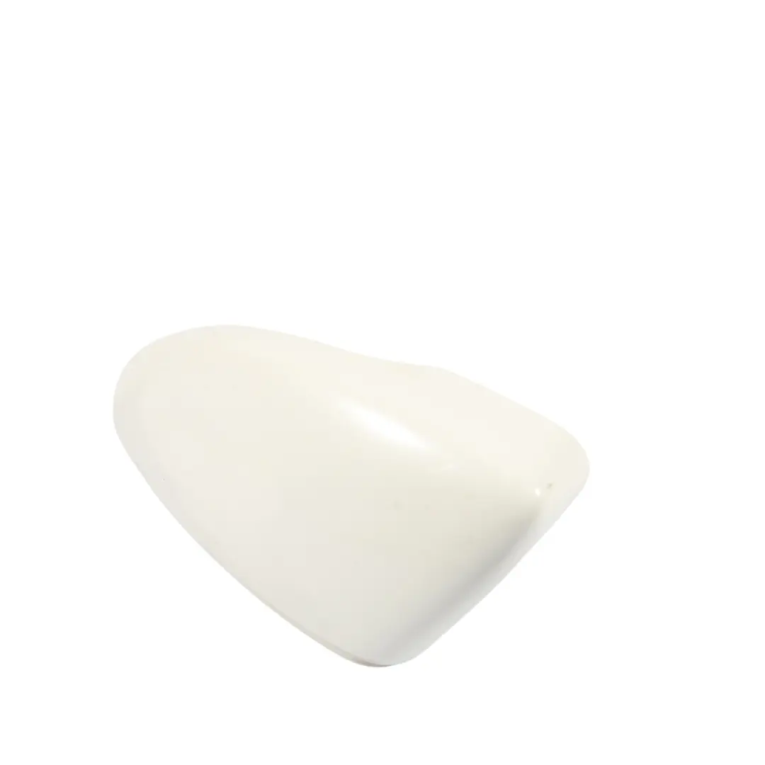 VW Volkswagen Scirocco Mk3 Left N/S Mirror Cap Cover Candy White - B9A - SKU 3C8857537-CAN - Part number 3C8857537