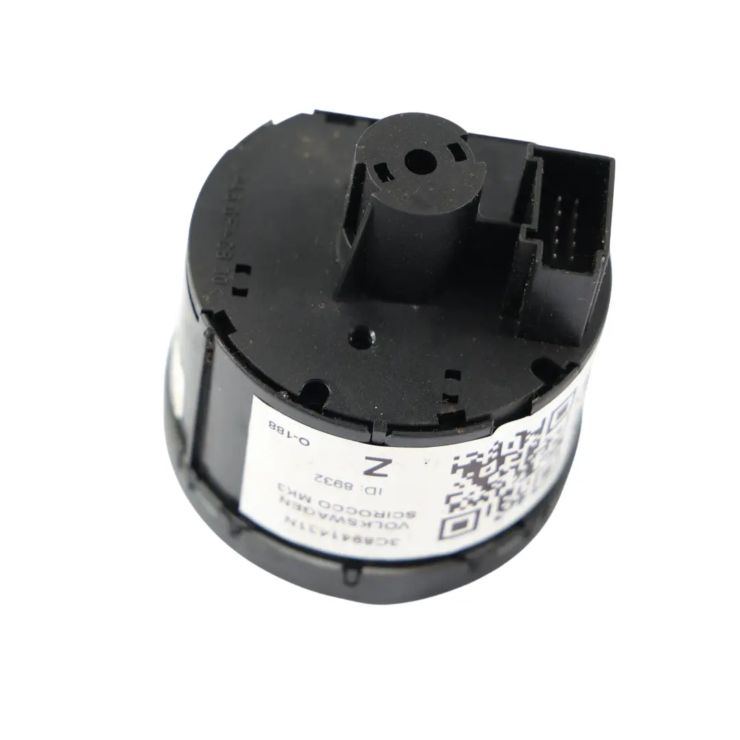 Mk3 Faro Antiniebla Panel Control Interruptor para Volkswagen Scirocco con número de pieza 3C8941431N Volkswagen Scirocco Mk3 Faro Antiniebla Panel Control Interruptor - SKU 3C8941431N - Número de pieza 3C8941431N