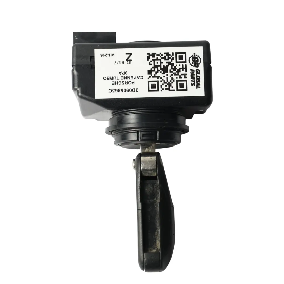 Porsche Cayenne Turbo 9PA 4.5 V8 Engine Ignition Barrel + Key - SKU 3D0905865C - Part number 3D0905865C