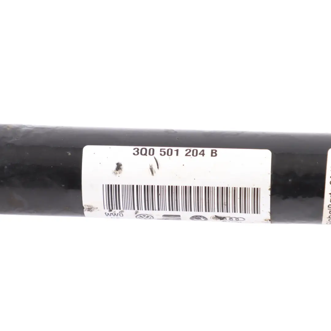Audi Q3 F3 Quattro Arbre Transmission Essieu Arrière Droit - SKU 3Q0501204B - Numéro de pièce 3Q0501204B