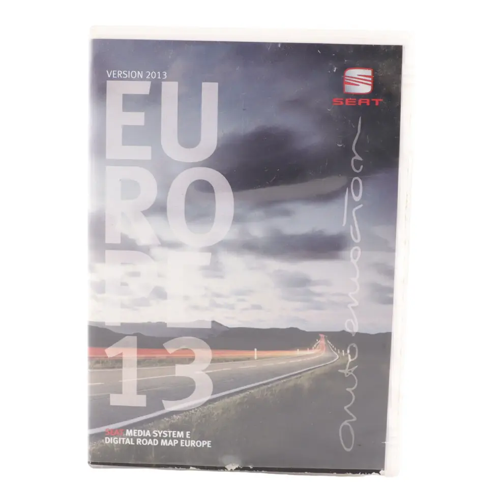 Seat Exeo 2013 Road Map Europe 2 DVD T1000-20200 Media System - SKU 3R0051884D - Part number 3R0051884D