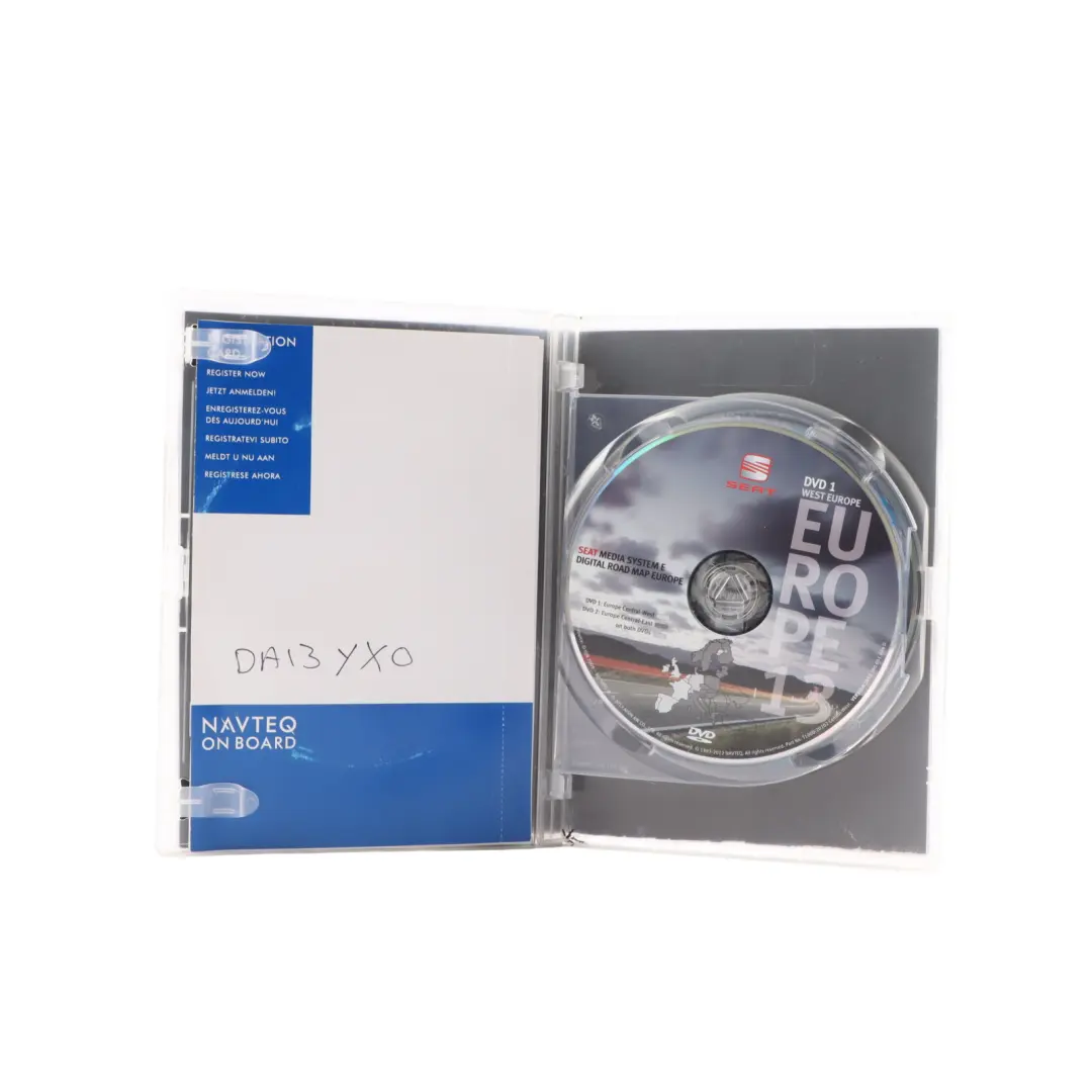 2013 Road Map Europe 2 DVD T1000-20200 Media System to Seat Exeo with Part number 3R0051884D Seat Exeo 2013 Road Map Europe 2 DVD T1000-20200 Media System - SKU 3R0051884D - Part number 3R0051884D