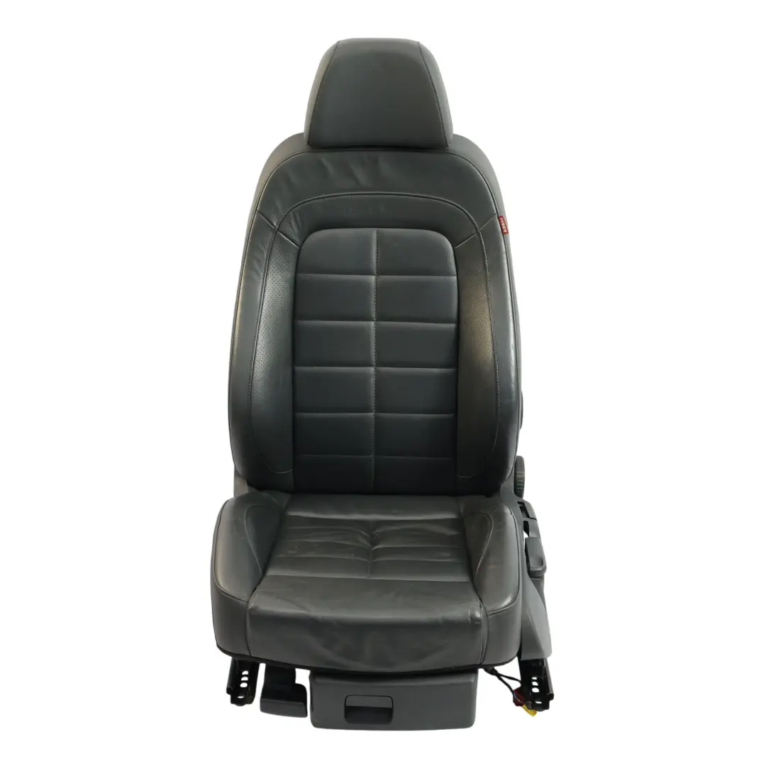 Seat Exeo 3R Front Seat Sport Interior Leather Soul Black Left N/S - SKU 3R0881805N-1 - Part number 3R0881805N