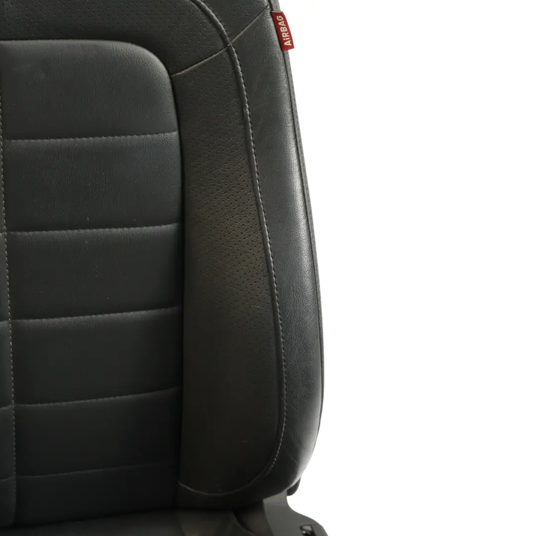 Seat Exeo 3R Front Seat Sport Interior Leather Soul Black Left N/S - SKU 3R0881805N-1 - Part number 3R0881805N