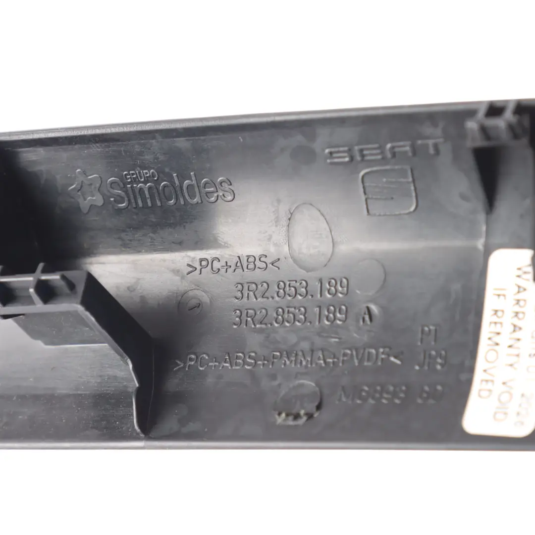 3R Front Dashboard Trim Cover Panel Strip Left N/S to Seat Exeo with Part number 3R2853189 Seat Exeo 3R Front Dashboard Trim Cover Panel Strip Left N/S - SKU RHD-3R2853189 - Part number 3R2853189