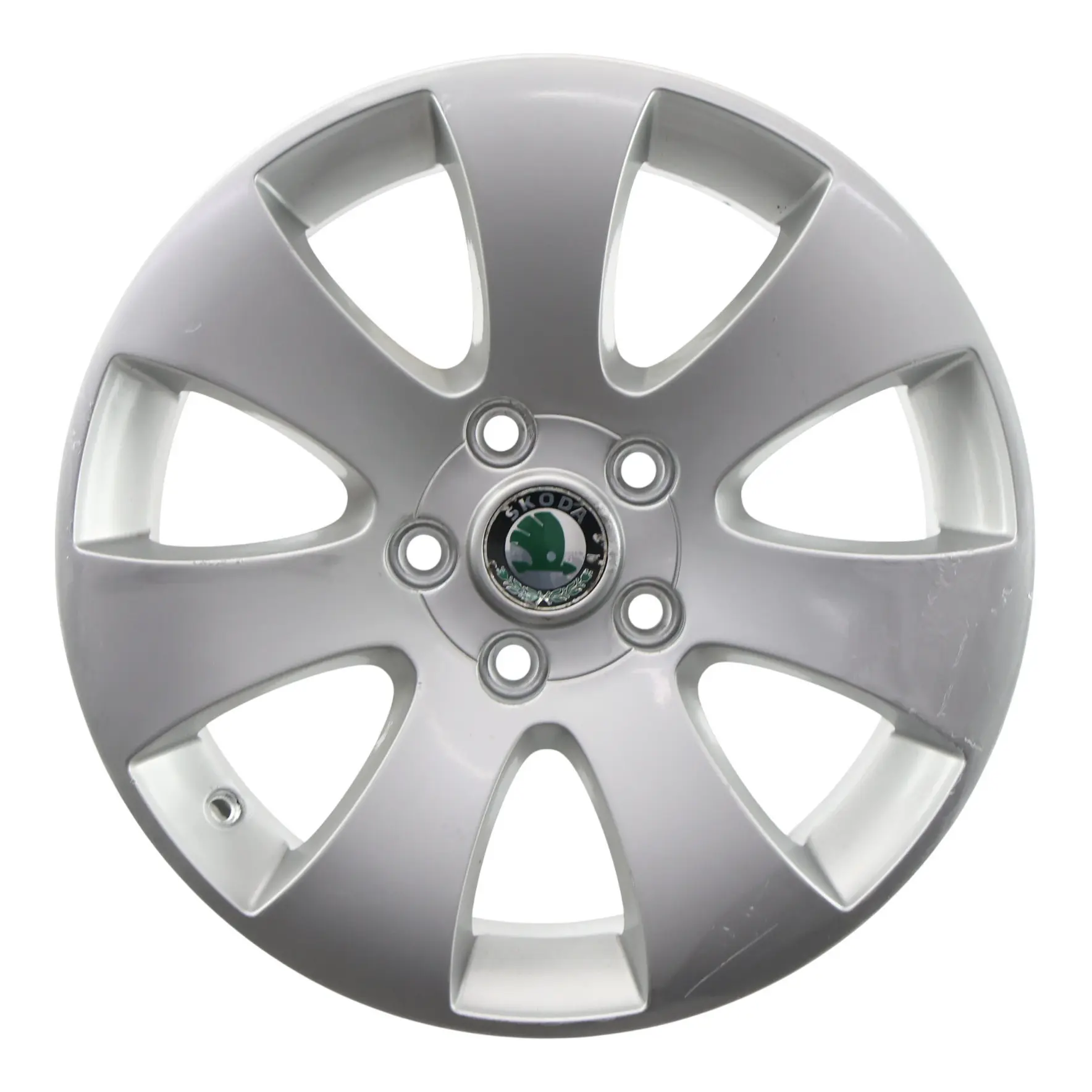 Skoda Yeti 5L Superb Argento Cerchio In Lega 16" 7J ET:45 3T0601025