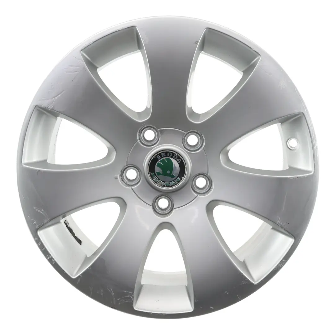 Skoda Yeti 5L Superb Silver Wheel Alloy Rim 16" 7J ET:45 - SKU 3T0601025-3 - Part number 3T0601025