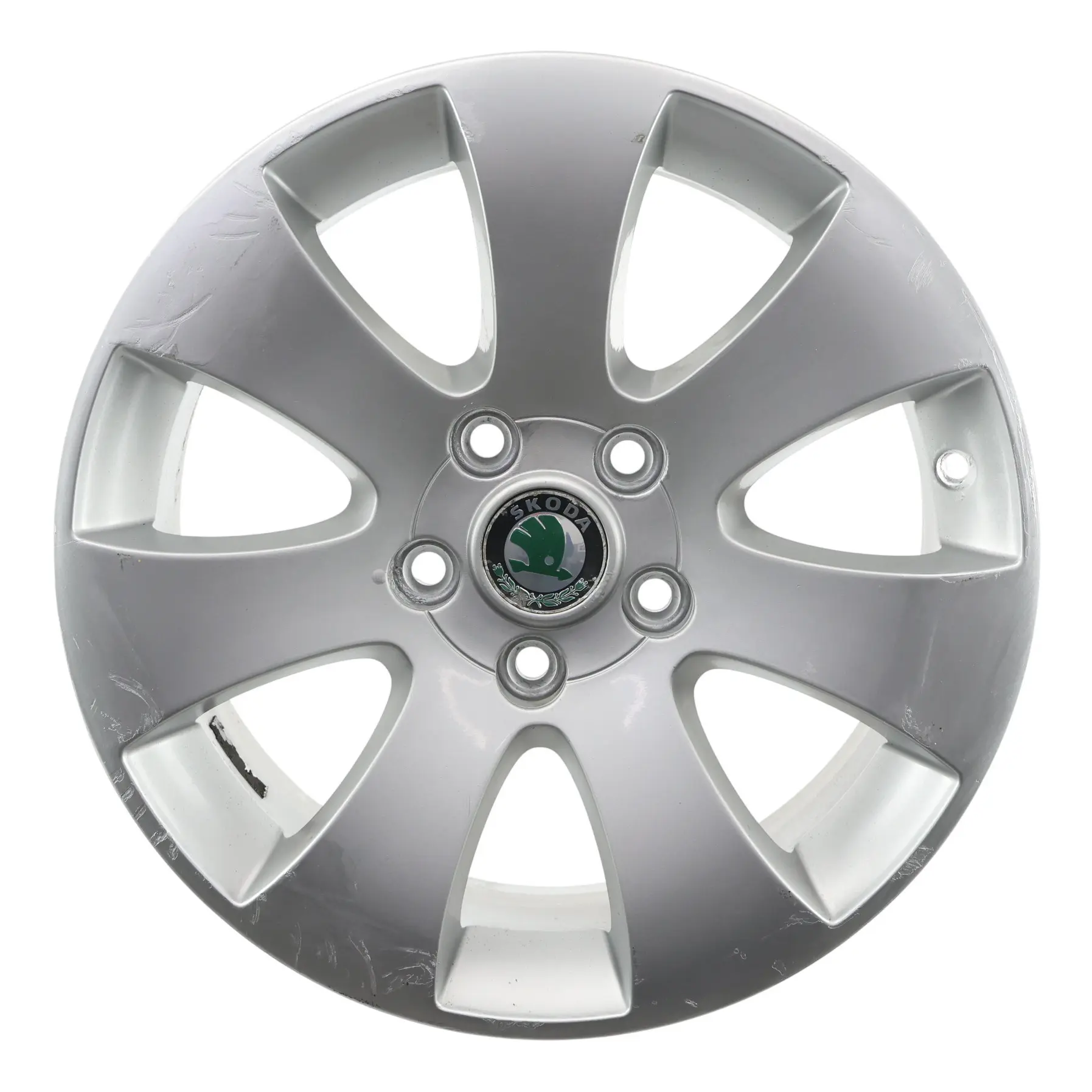 Skoda Yeti 5L Superb Silver Wheel Alloy Rim 16" 7J ET:45 3T0601025