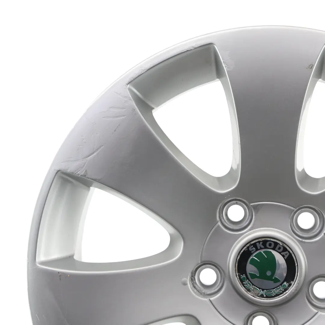 Skoda Yeti 5L Superb Silver Wheel Alloy Rim 16" 7J ET:45 - SKU 3T0601025-3 - Part number 3T0601025