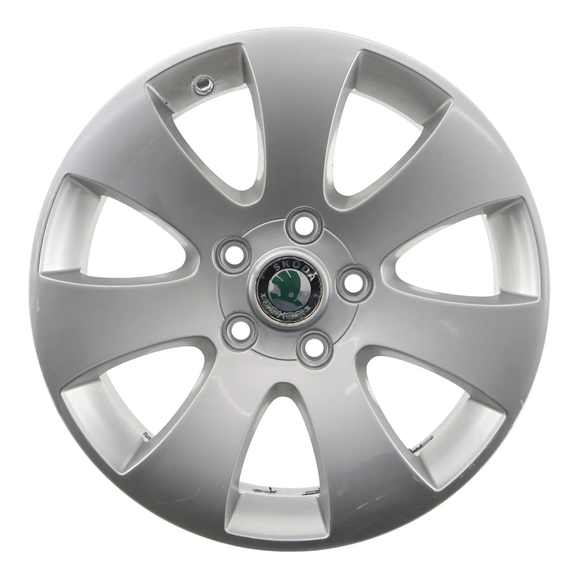 Skoda Yeti 5L Superb Silver Wheel Alloy Rim 16" 7J ET:45 3T0601025
