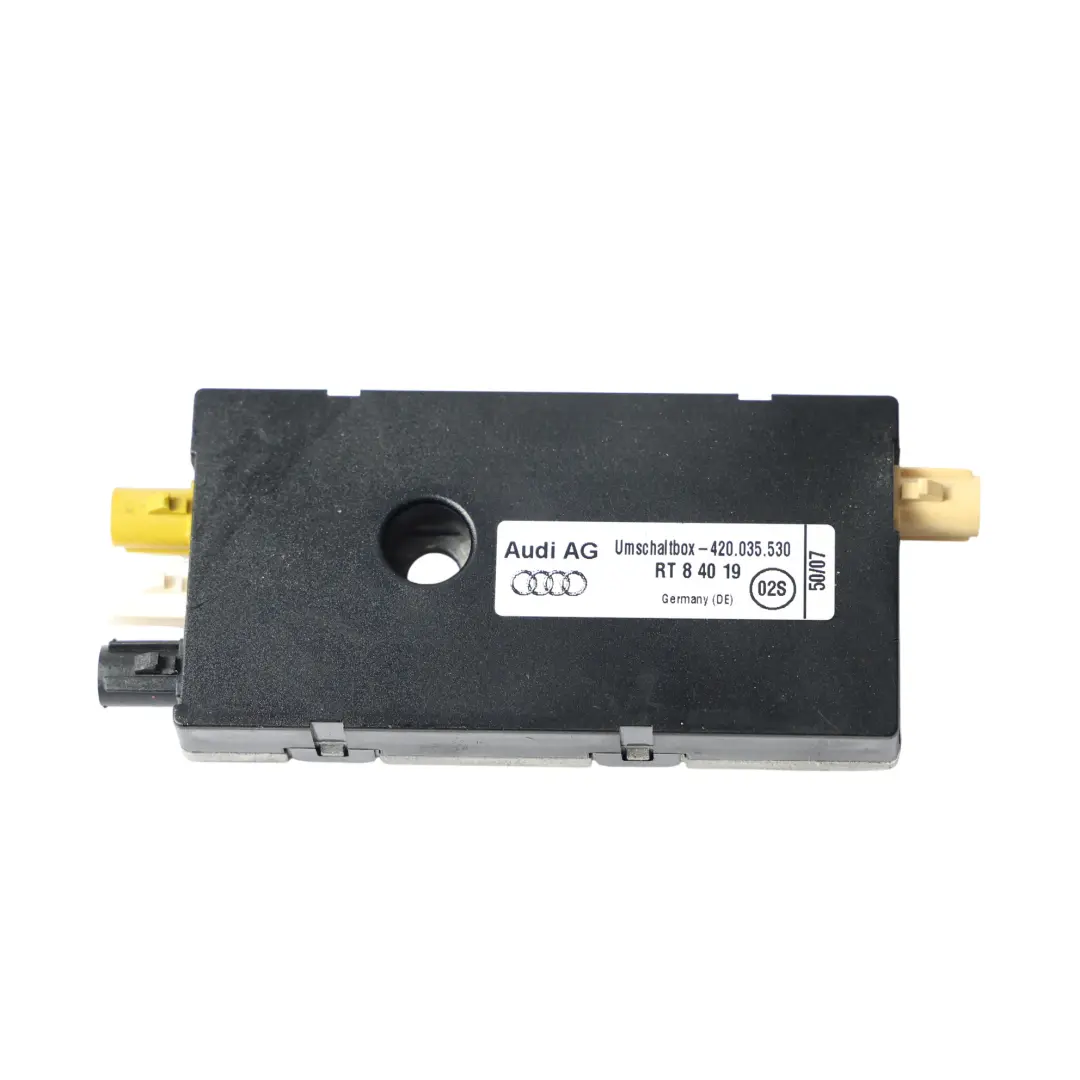Module De Commande D'Amplificateur D'Antenne pour Audi R8 42 à propos du numéro de pièce 420035530 Audi R8 42 Module De Commande D'Amplificateur D'Antenne - SKU 420035530 - Numéro de pièce 420035530