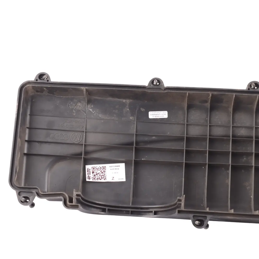 Filter Cleaner Box Upper Part Cap Cover to Audi R8 42 Air with Part number 420133846B Audi R8 42 Air Filter Cleaner Box Upper Part Cap Cover - SKU 420133846B - Part number 420133846B