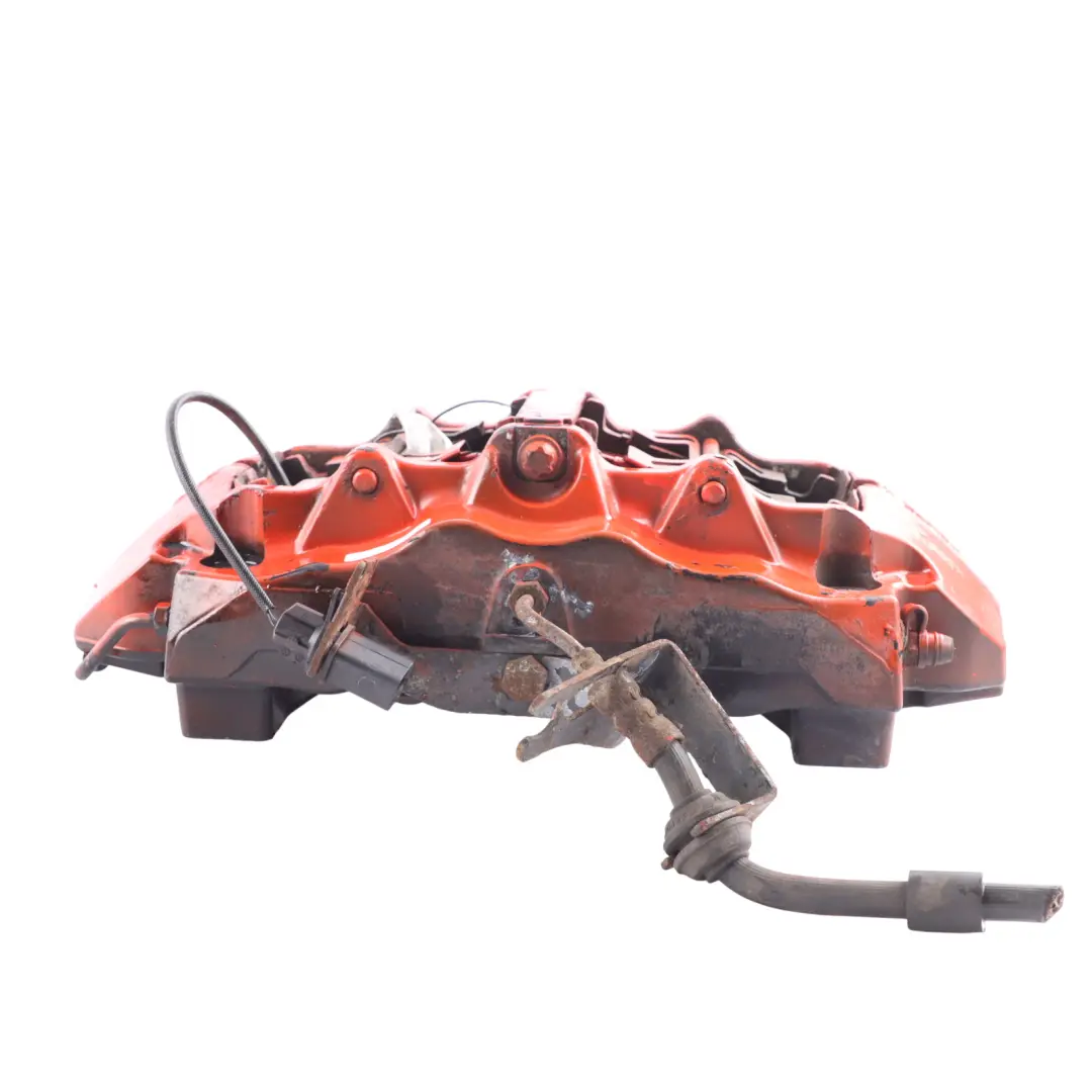 Front Brake Caliper Housing Brembo Red Left N/S 365X34mm to Audi R8 with Part number 420615107B Audi R8 Front Brake Caliper Housing Brembo Red Left N/S 365X34mm - SKU 420615107B - Part number 420615107B