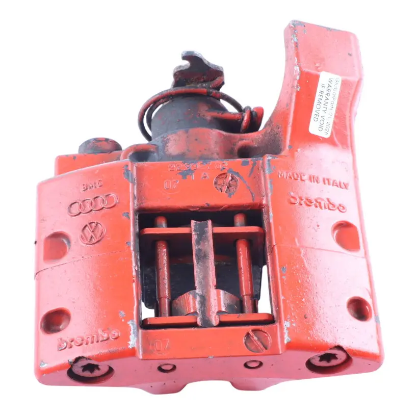 Audi R8 42 Wheel Hand Brake Caliper Red Front Left N/S 420615407D